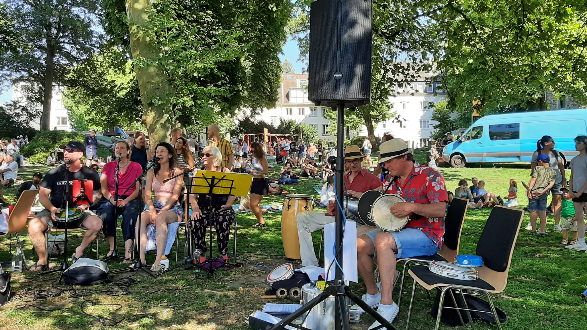 Samba im Frankenberger Park