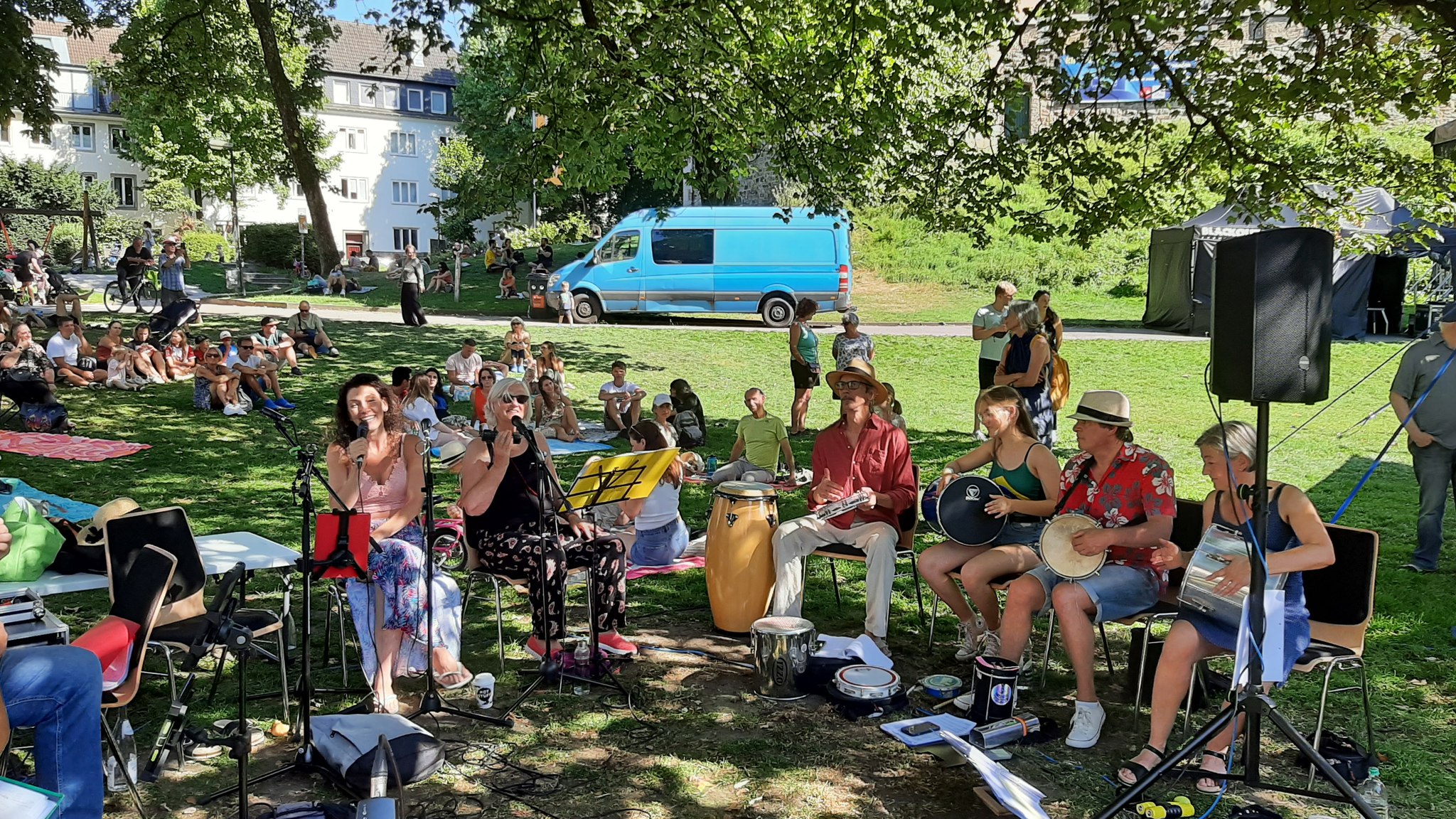 Samba im Frankenberger Park