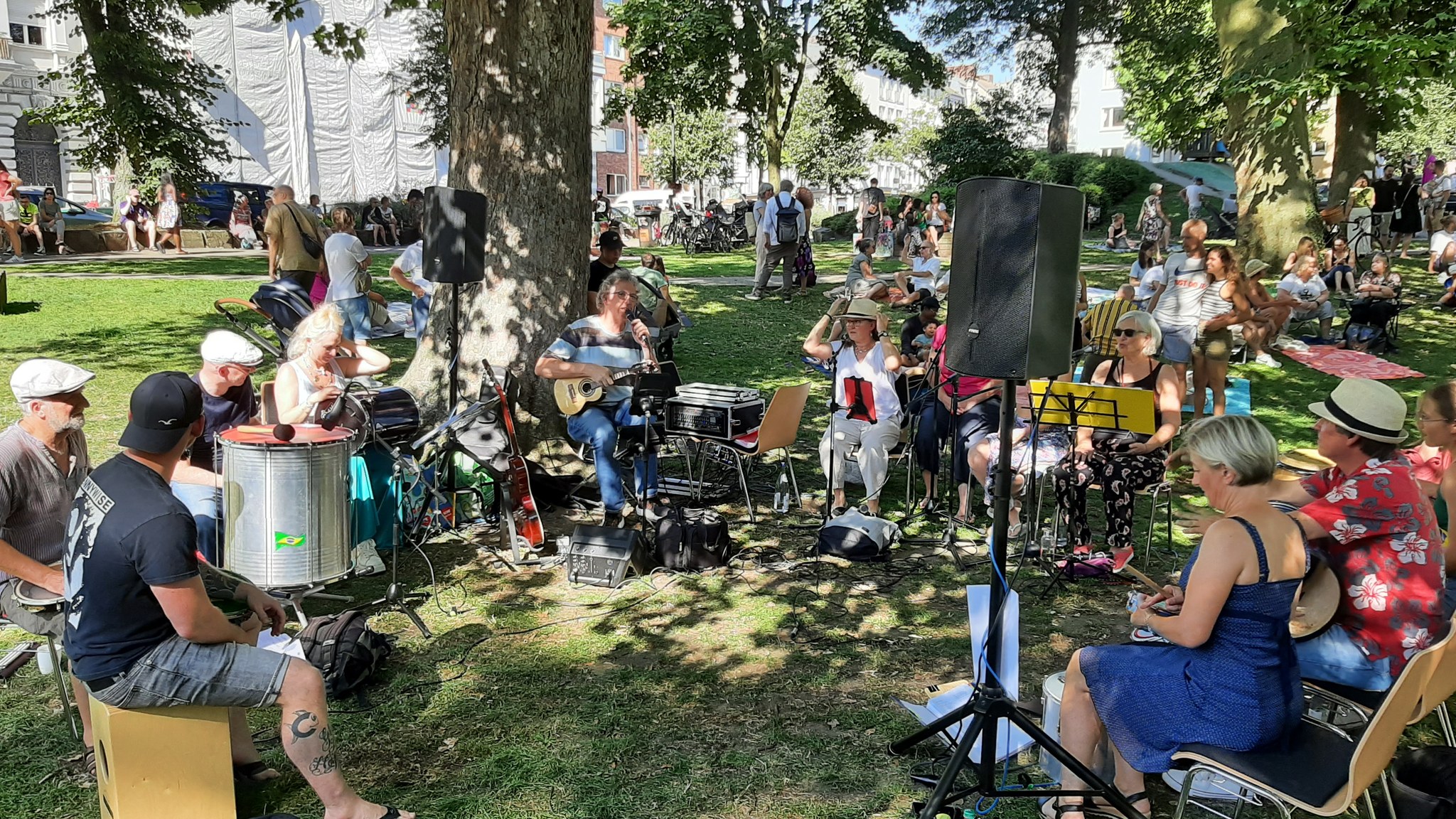 Samba im Frankenberger Park